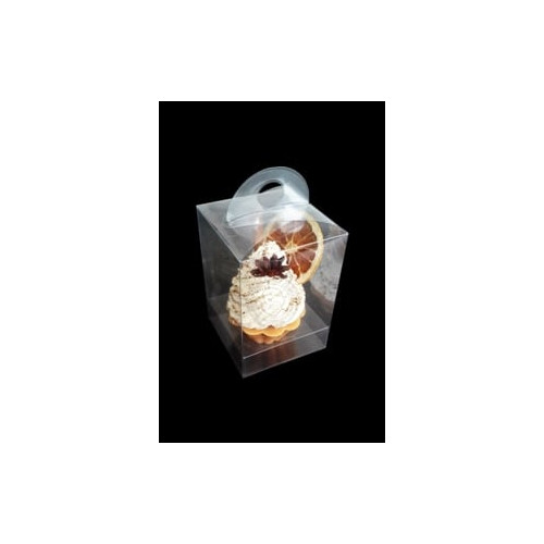 Plastic Cupcake Case with Internal Base