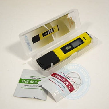 Electronic pH-Meter & buffer 5 gr