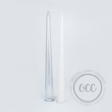 Coned cylinder for church candle