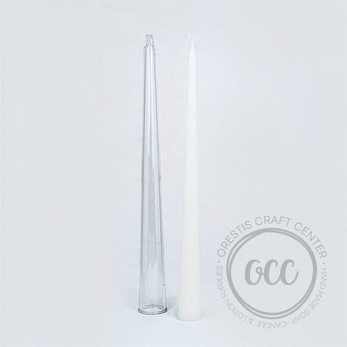 Coned cylinder for church candle