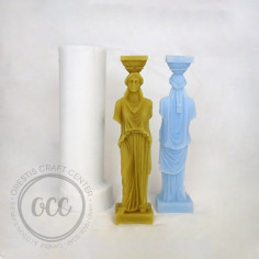 Caryatis for candle