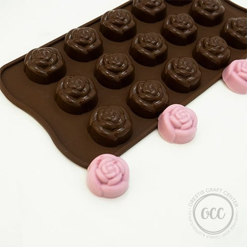 Mini Roses 15 cavities