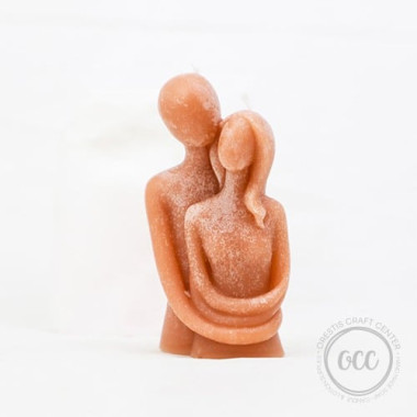 Couple embrace