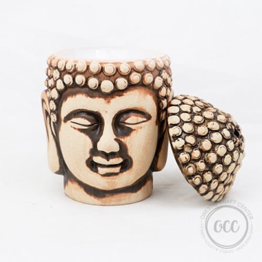 Ceramic Burner Buddha Brown