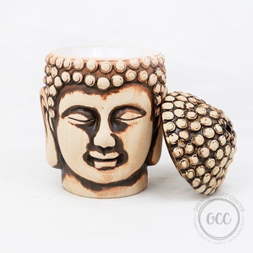 Ceramic Burner Buddha Brown