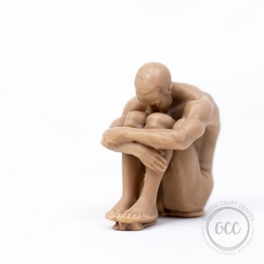 Naked male body statuette 2