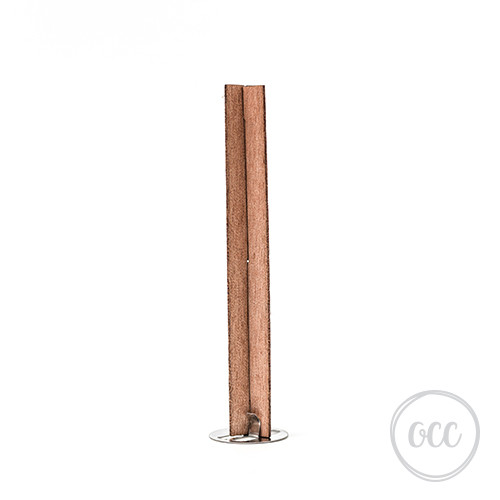 Wood wick cross shaped (set of 10 pcs)