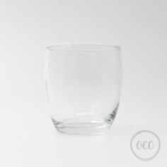 Clear candle glasses 2