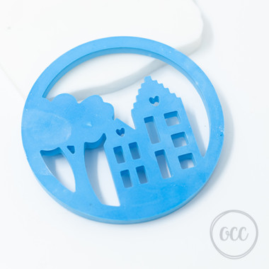 Houses pendant (big)