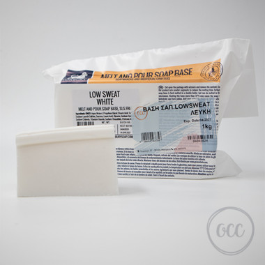 Βάση Σαπουνιού Γλυκερίνης Λευκή LOW SWEAT SLS FREE
