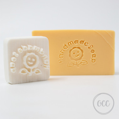 Σφραγίδα "Handmade Soap Λουλουδάκι"