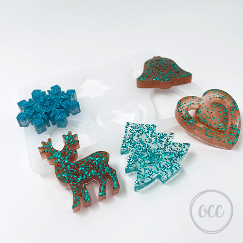 Christmas ornaments (for liquid glass)