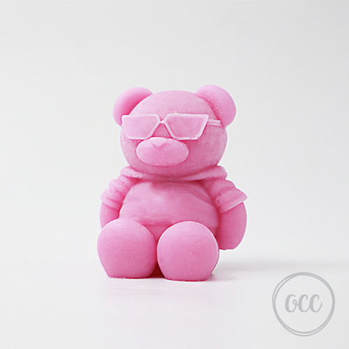 Teddy bear with glasses