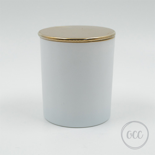 Gold Lid for the mirror glass candle jars.
