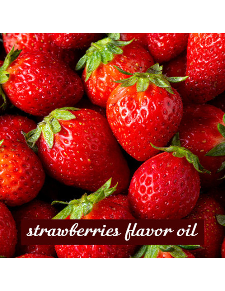 Strawberry flavor 30 ml