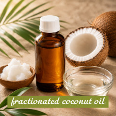 Fractionated Coconut oil (Κλασματοποιημένο Έλαιο Καρύδας)