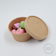 Paper cup with lid for wax melts 2
