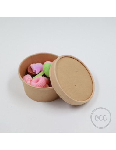 Χάρτινο κύπελλο με καπάκι για wax melts