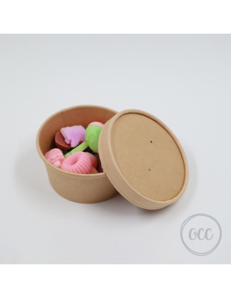 Paper cup with lid for wax melts