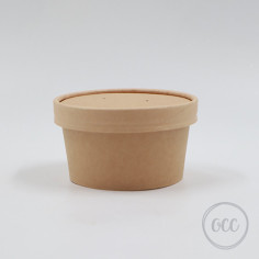 Paper cup with lid for wax melts