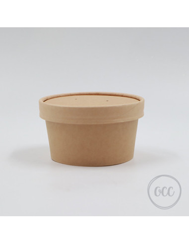 Paper cup with lid for wax melts